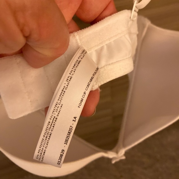Marie Jo Dottie Bra NWOT 38B White Dottie Style “Show Your Straps on Purpose” - Picture 9 of 10